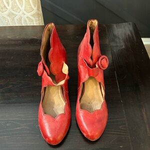 Sassy red Miz Mooz booties